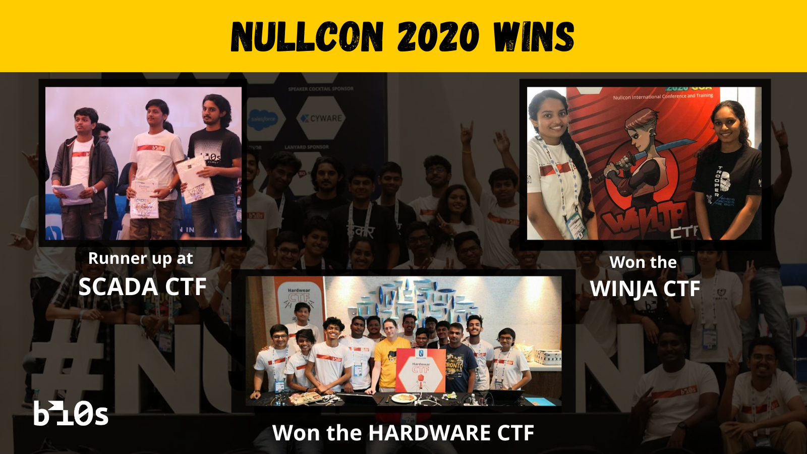 NullCon Achievements